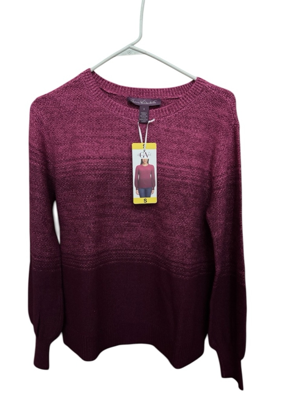 Gloria Vanderbilt Women's Crewneck Sweater